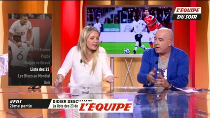 Carine Galli et Thierry Marchand débattent du cas Lacazette - Foot - EDS - Extrait