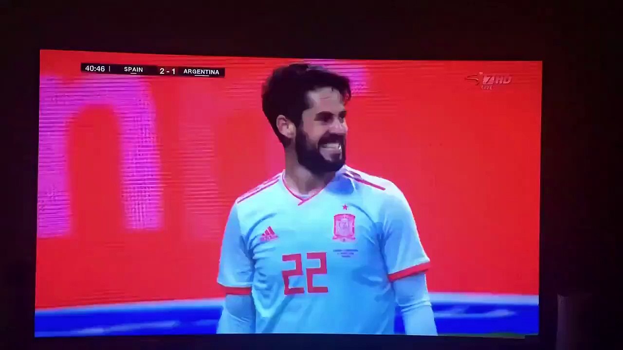 Isco Humillo a 4 Rivales Argentinos