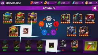 TMNT Legends GAUNTLET Part 5 | iPhone Gameplay