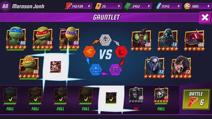TMNT Legends GAUNTLET Part 5 | iPhone Gameplay