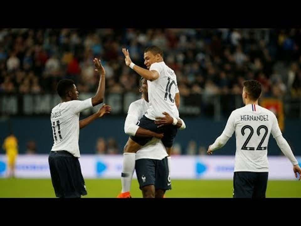 Russia 1 x 3 França (HD) - MBAPPE MARCOU DOIS GOLS - Melhores Momentos - Amistoso 27/03/2018