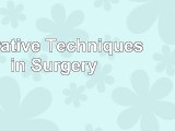 Operative Techniques in Surgery 9b5efc3f