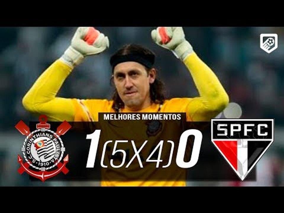 PÊNALTIS | Corinthians 1 (5 x 4) 0 São Paulo - TIMÃO NA FINAL - Paulistão 2018