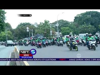 Presiden Menerima Perwakilan Ojek Online Di Istana Merdeka -NET5
