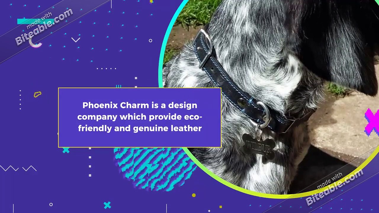 Handmade Leather Bookmark - Phoenix Charm
