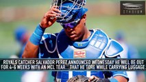 Salvador Perez Sidelined After Weird Injury