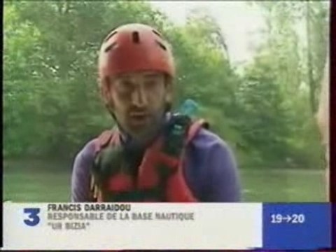 rafting sur la Nive à Bidarray 64780 avec UR BIZIA