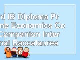 Oxford IB Diploma Programme Economics Course Companion International Baccalaureate 731bd32c