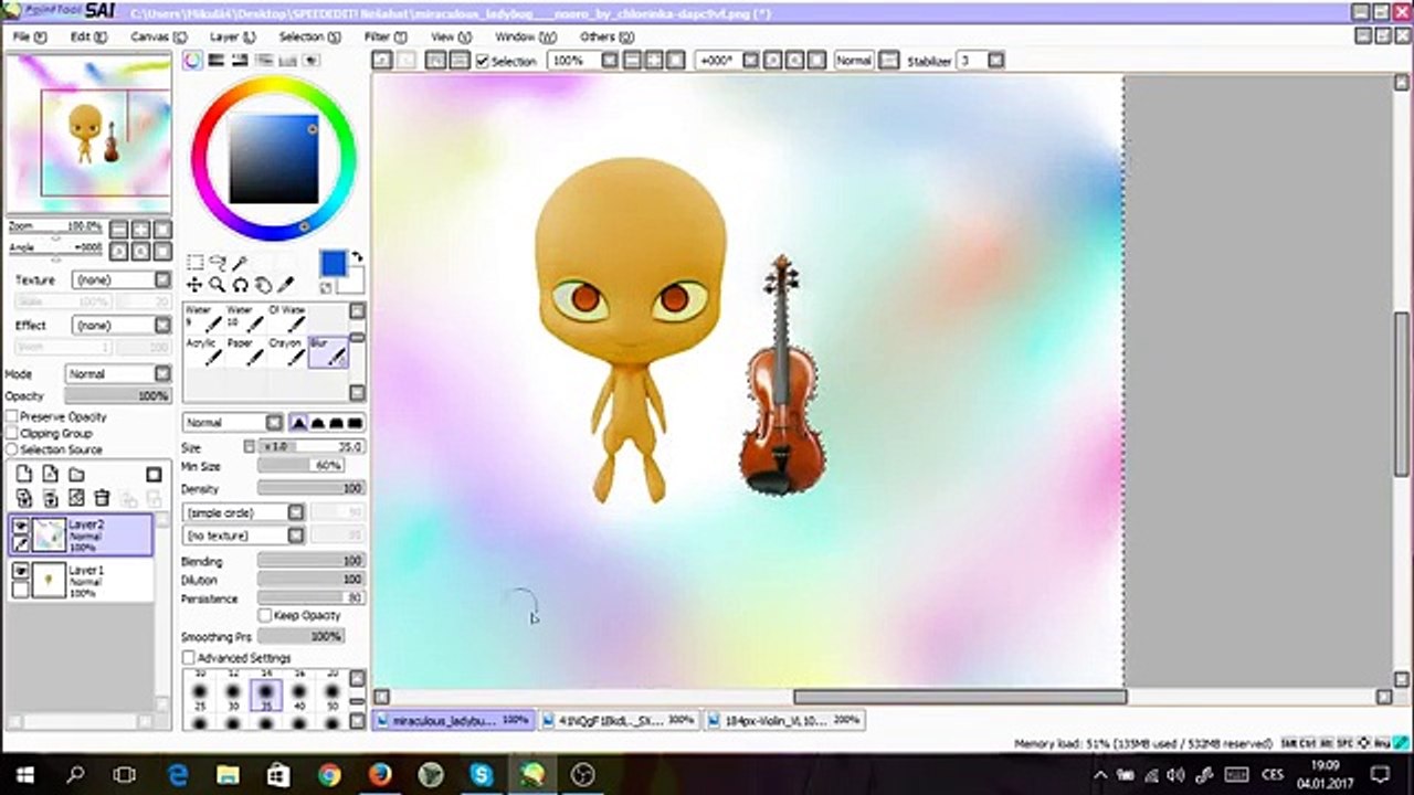 Miraculous Ladybug : Speededit: My Kwami (Violintty)