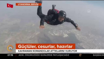 Kayseri 1. Komando Tugayı göz doldurdu