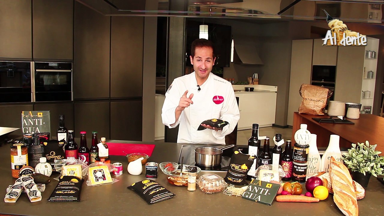 MI PULPITO A LA GALLEGA  Lentejas de La Armuña IGP con setas, sobrasada y chipotles