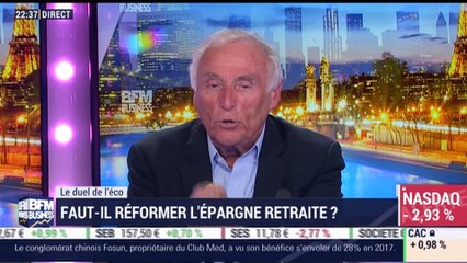 Le duel de l'éco: Faut-il réformer l'épargne retraite? - 27/03