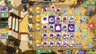 Plants vs Zombies 2 Dark Ages : The Puff-shroom Adventure On Yeti Map