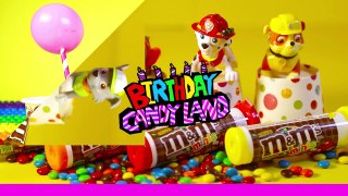 Surprise Eggs! Paw Patrol Magic Train Ride with Candy!!
