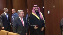 Suudi Arabistan Veliaht Prensi Bin Selman, BM Genel Sekreteri Guterres ile görüştü - NEW YORK