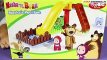 Pool Fun / Basen - Masha and The Bear / Masza i Niedźwiedź - PlayBIG Bloxx - 800057094