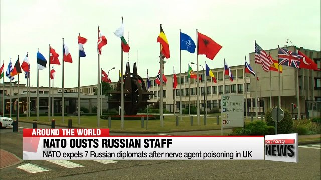 NATO expels 7 Russian diplomats after nerve agent poisoning in UK