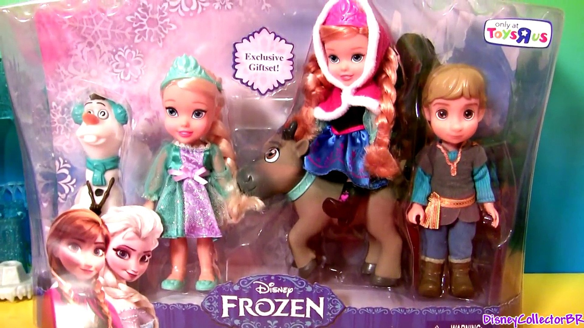 elsa and anna mini toddler dolls