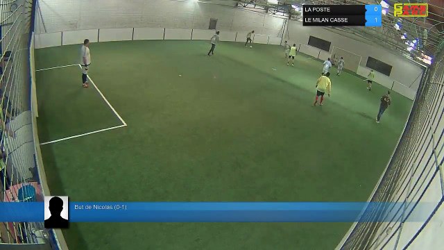 But de Nicolas (0-1) - LA POSTE Vs LE MILAN CASSE - 27/03/18 21:00 - LIGUE 3 - Poitiers Game Parc