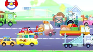 Мультик ИГРА для детей про МАШИНКИ - красная МАШИНКА WHEELY Вилли. Часть 4