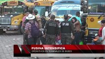 FUSINA intensifica operativos en terminales de buses