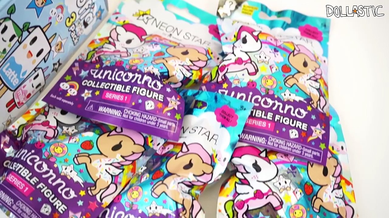 Tokidoki SDCC Exclusive Moofia 3Pack & Neon Star Unicorno Surprise Blind Bags