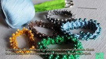 How To Make Beaded Crochet Bracelets - DIY Style Tutorial - Guidecentral