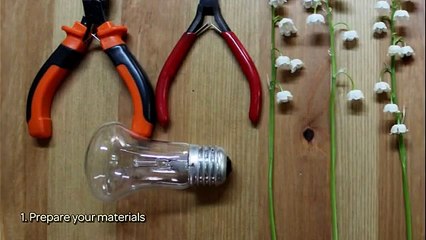 How To Make A Stylish Bulb Vase - DIY Home Tutorial - Guidecentral