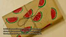 How To Make Watermelon Stamps With A Potato - DIY Crafts Tutorial - Guidecentral