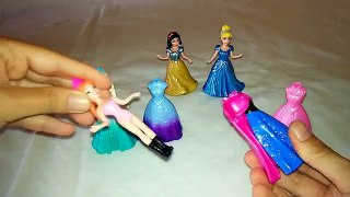 Princesas Magic Clip: Ana y Elsa (Frozen), Blancanieves y Cenicienta