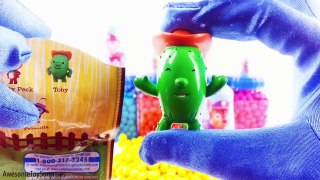 Paw Patrol Nesting Dolls Play-Doh Dippin Dots Toy Surprises Learn Colors Stop Motion