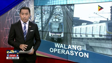 MRT at LRT, walang biyahe ngayong Semana Santa