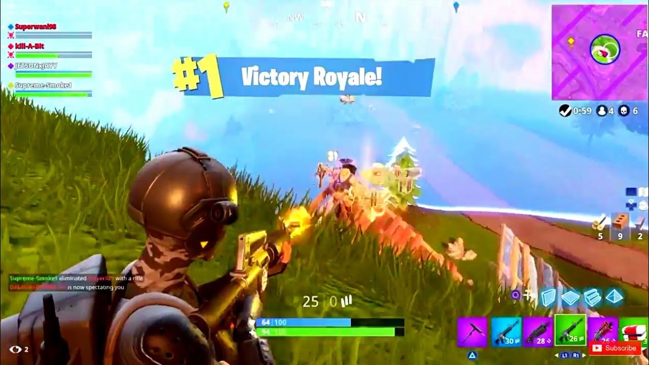 #1 VICTORY ROYALE!!! (6 KILLS) : Fortnite Battle Royale Season 3 Tier 100 Top Player Gameplay
