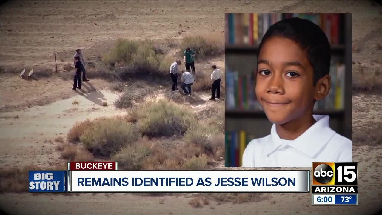 Police and public speak after remains found were identified as Jesse Wilson
