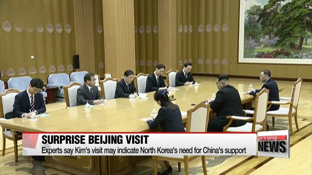 What's behind Kim Jong-un's sudden trip to Beijing?