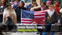Senate Rejects Trump’s Immigration Plan