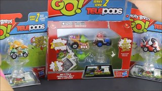 COOL! ANGRY BIRDS GO TELEPODS VIDEO GAME!!! WATCH THE FUN!