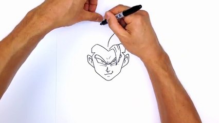 How to Draw Gogeta | Dragon Ball Z