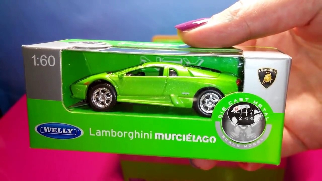 A whole box of small cars