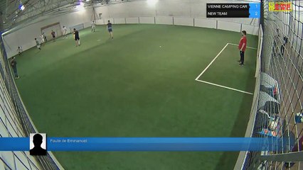Faute de Emmanuel - VIENNE CAMPING CAR Vs NEW TEAM - 27/03/18 19:00 - LIGUE 3 - Poitiers Game Parc