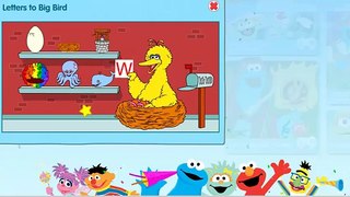 ABC game for kids. Learn Alphabet with Big Bird! Sesame Street Full s game compilation