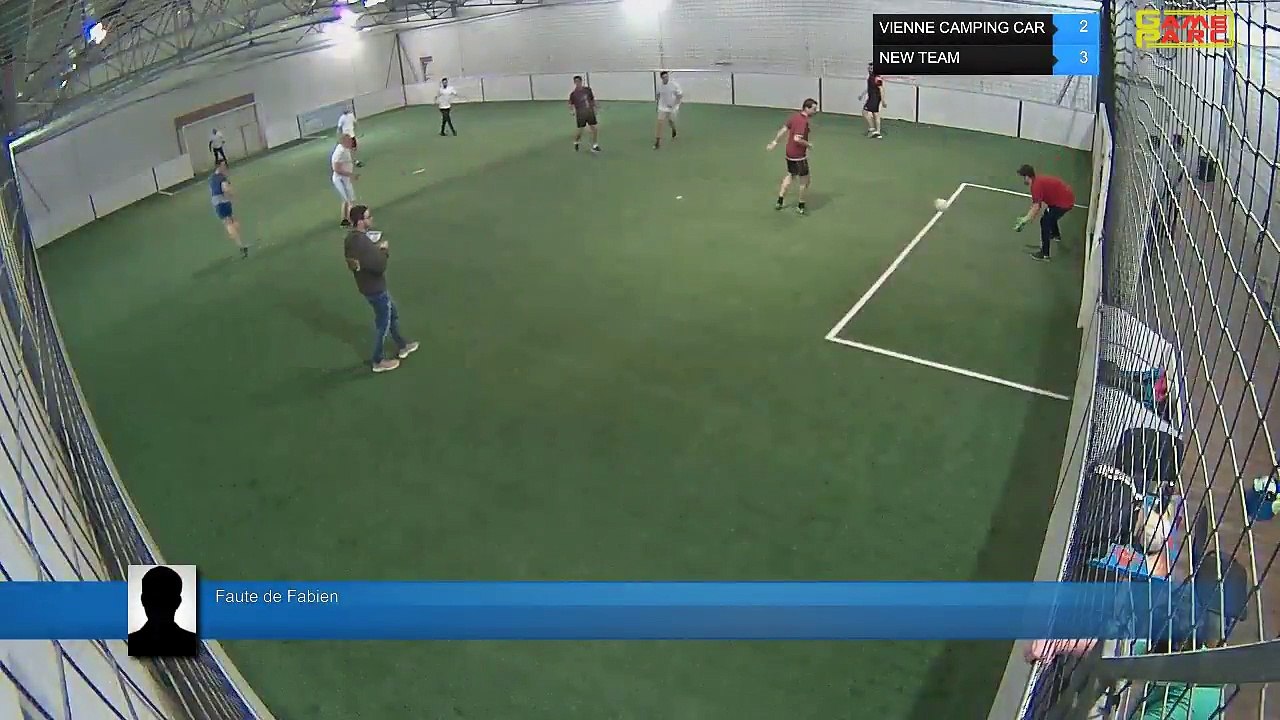 Faute de Fabien - VIENNE CAMPING CAR Vs NEW TEAM - 27/03/18 19:00 - LIGUE 3 - Poitiers Game Parc