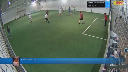 But de Nicolas (2-4) - VIENNE CAMPING CAR Vs NEW TEAM - 27/03/18 19:00 - LIGUE 3