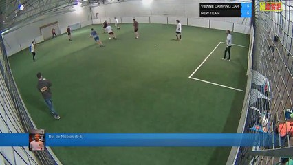 But de Nicolas (5-5) - VIENNE CAMPING CAR Vs NEW TEAM - 27/03/18 19:00 - LIGUE 3