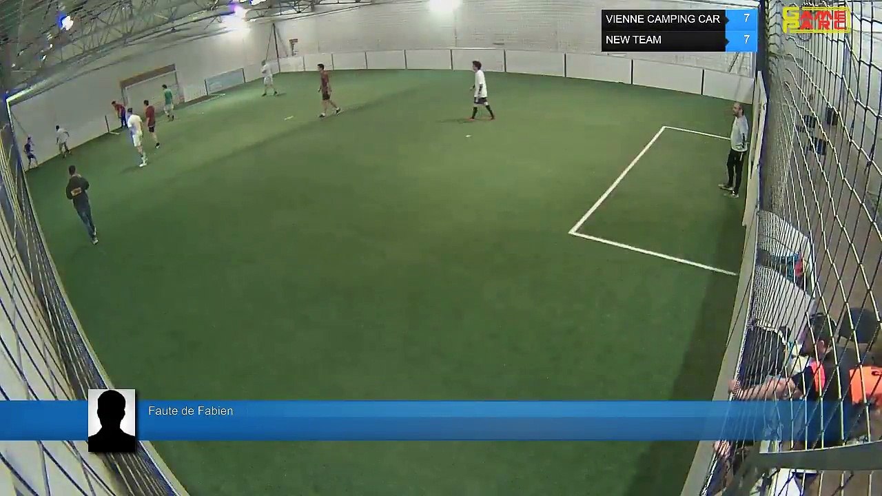 Faute de Fabien - VIENNE CAMPING CAR Vs NEW TEAM - 27/03/18 19:00 - LIGUE 3 - Poitiers Game Parc