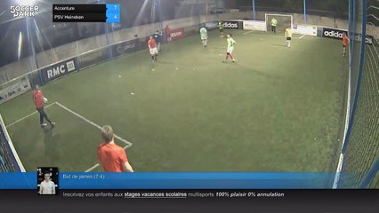 But de james (7-4) - Accenture Vs PSV Heineken - 27/03/18 20:00 - Printemps 2018 : loisir mardi