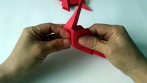 Origami Christmas - How to make an Origami Christmas Reindeer