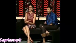 Ranveer and  deepika after  engagement interview answering intresting questions