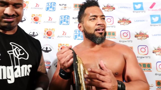 Mar 21 NEW JAPAN CUP 2018 - 3rd match _ Post-match comments [English _ Japanese subs]