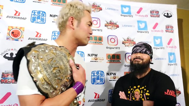 Mar 21 NEW JAPAN CUP 2018 - 8th match _ Post-match comments [English _ Japanese subs]